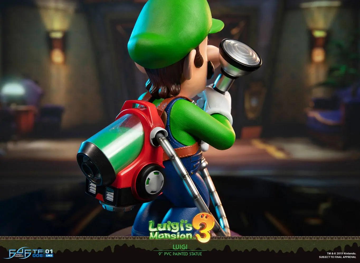 Luigi's Mansion 3 PVC socha Luigi 23 cm fotografii produktu