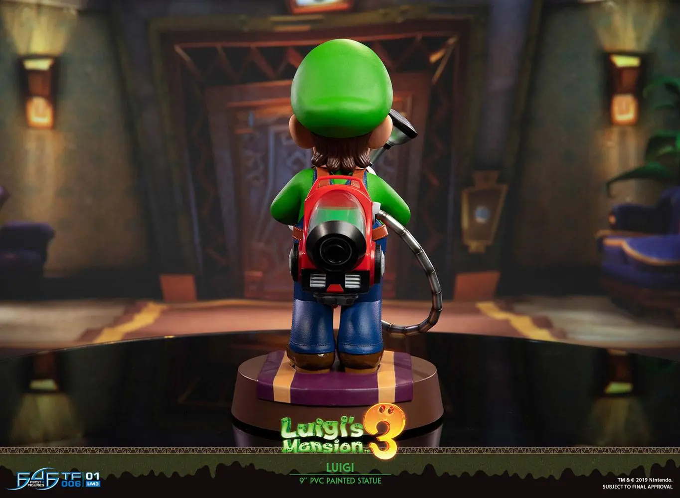 Luigi's Mansion 3 PVC socha Luigi 23 cm fotografii produktu