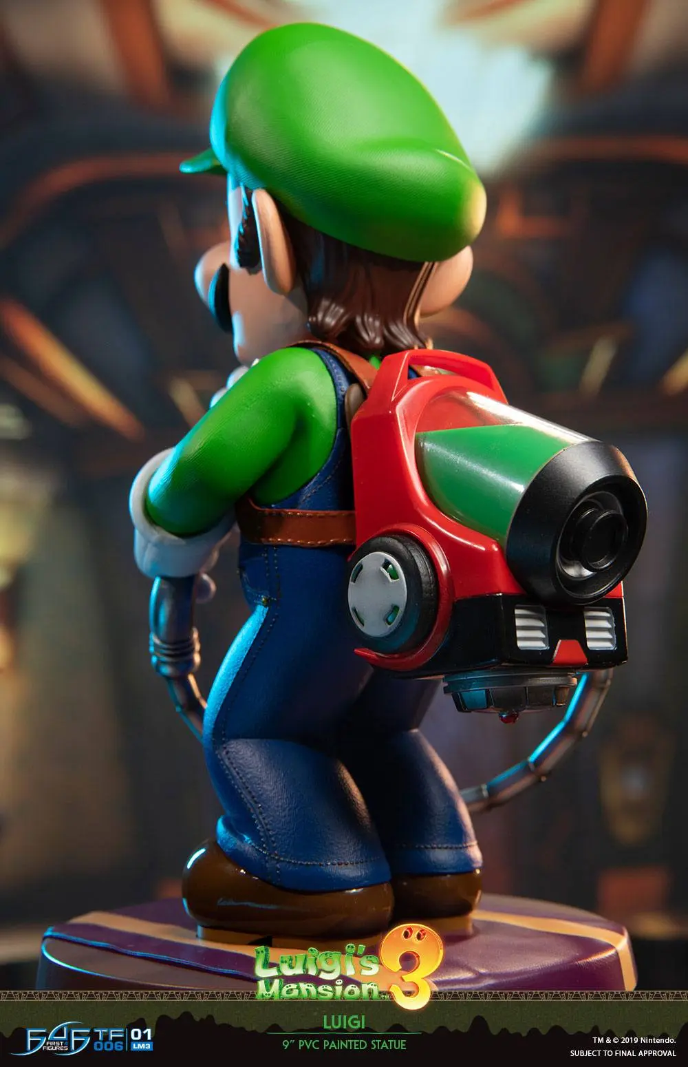 Luigi's Mansion 3 PVC socha Luigi 23 cm fotografii produktu