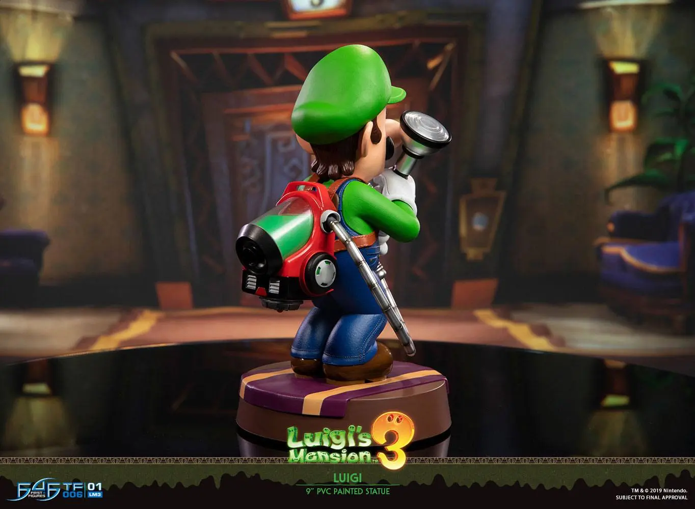 Luigi's Mansion 3 PVC socha Luigi 23 cm fotografii produktu