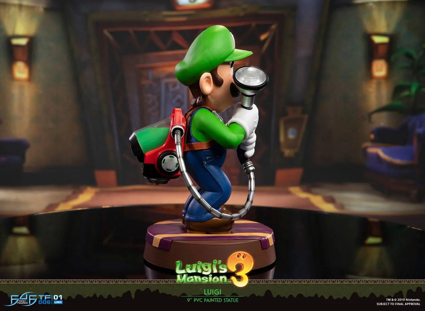 Luigi's Mansion 3 PVC socha Luigi 23 cm fotografii produktu