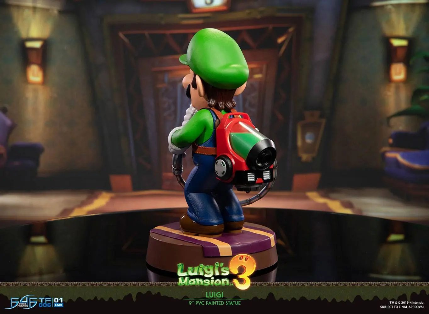 Luigi's Mansion 3 PVC socha Luigi 23 cm fotografii produktu