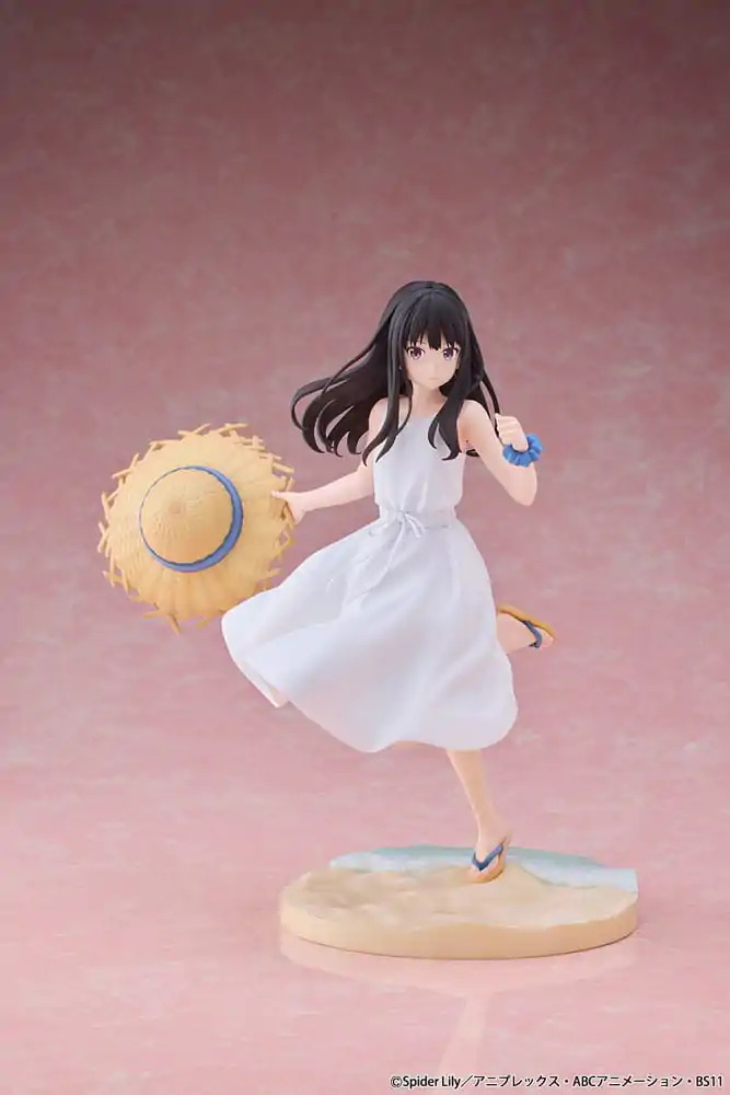 Lycoris Recoil PVC Socha 1/7 Takina Inoue White Dress Ver. 23 cm fotografii produktu