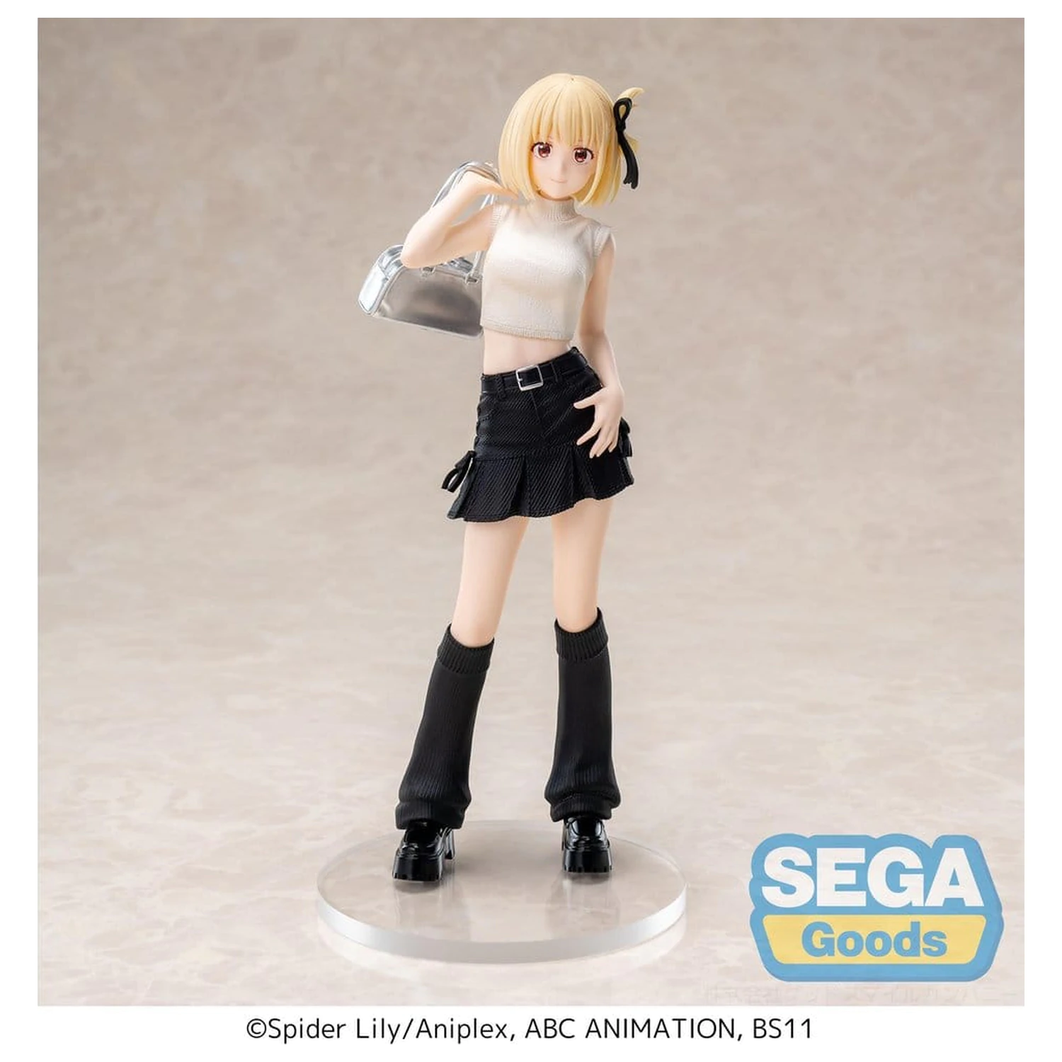 Lycoris Recoil High Premium PVC figurka Chisato Nishikigi Street Snap 20 cm fotografii produktu