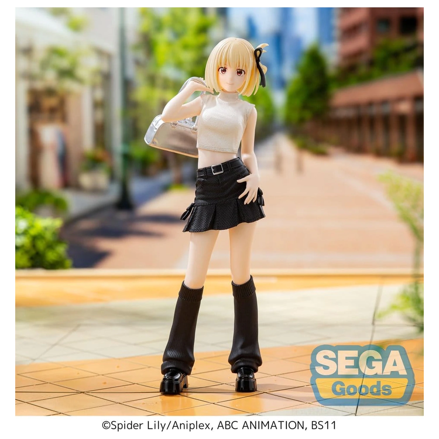 Lycoris Recoil High Premium PVC figurka Chisato Nishikigi Street Snap 20 cm fotografii produktu