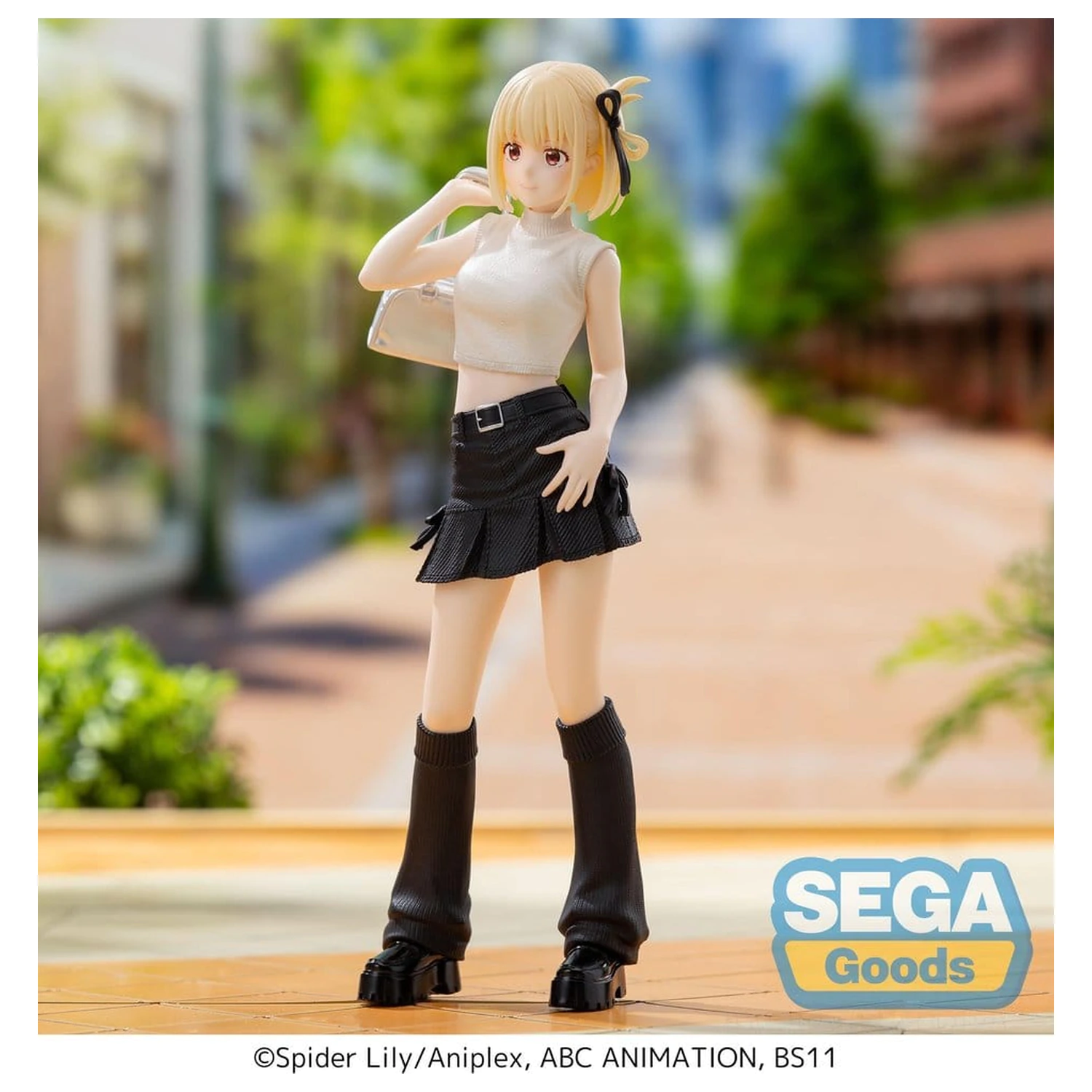 Lycoris Recoil High Premium PVC figurka Chisato Nishikigi Street Snap 20 cm fotografii produktu