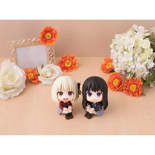 Lycoris Recoil Look Up PVC soška Chisato Nishikigi 11 cm fotografii produktu