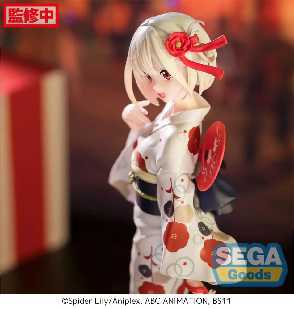 Lycoris Recoil Luminasta PVC soška Chisato Nishikigi Vychází v jukatě 19 cm fotografii produktu