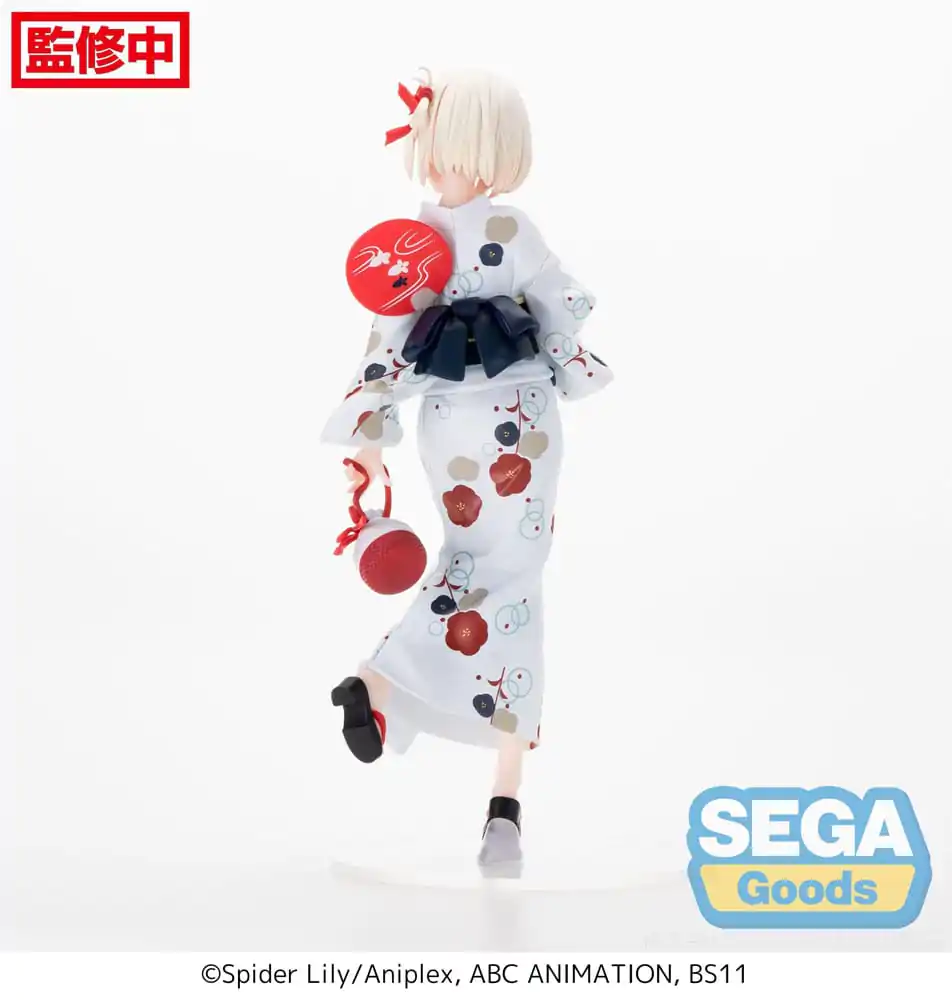 Lycoris Recoil Luminasta PVC soška Chisato Nishikigi Vychází v jukatě 19 cm fotografii produktu