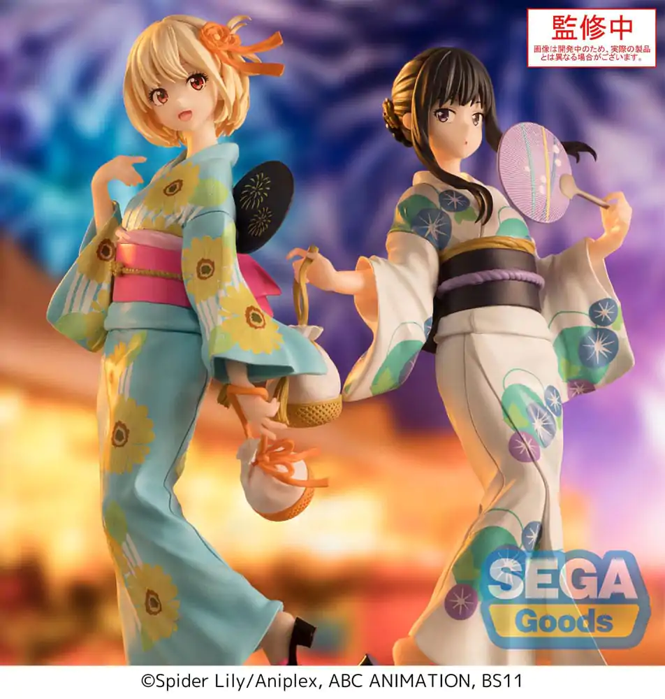 Lycoris Recoil Luminasta PVC Soška Takina Inoue Festival v Yukatě 19 cm fotografii produktu