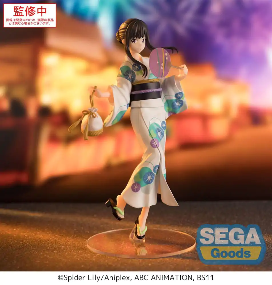 Lycoris Recoil Luminasta PVC Soška Takina Inoue Festival v Yukatě 19 cm fotografii produktu
