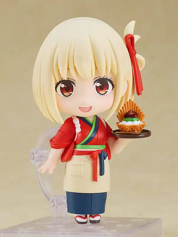 Akční figurka Nendoroid Lycoris Recoil Chisato Nishikigi: Cafe LycoReco Uniform Ver. 10 cm fotografii produktu