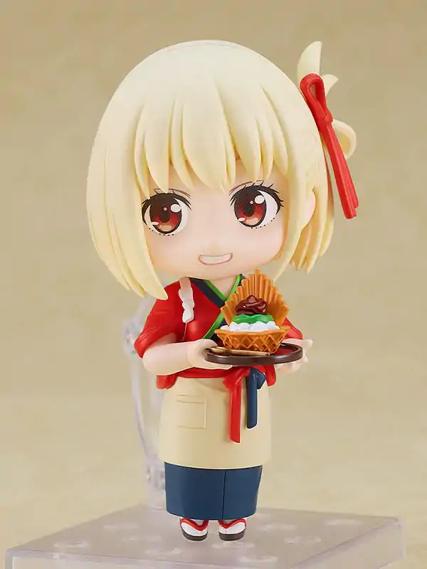 Akční figurka Nendoroid Lycoris Recoil Chisato Nishikigi: Cafe LycoReco Uniform Ver. 10 cm fotografii produktu