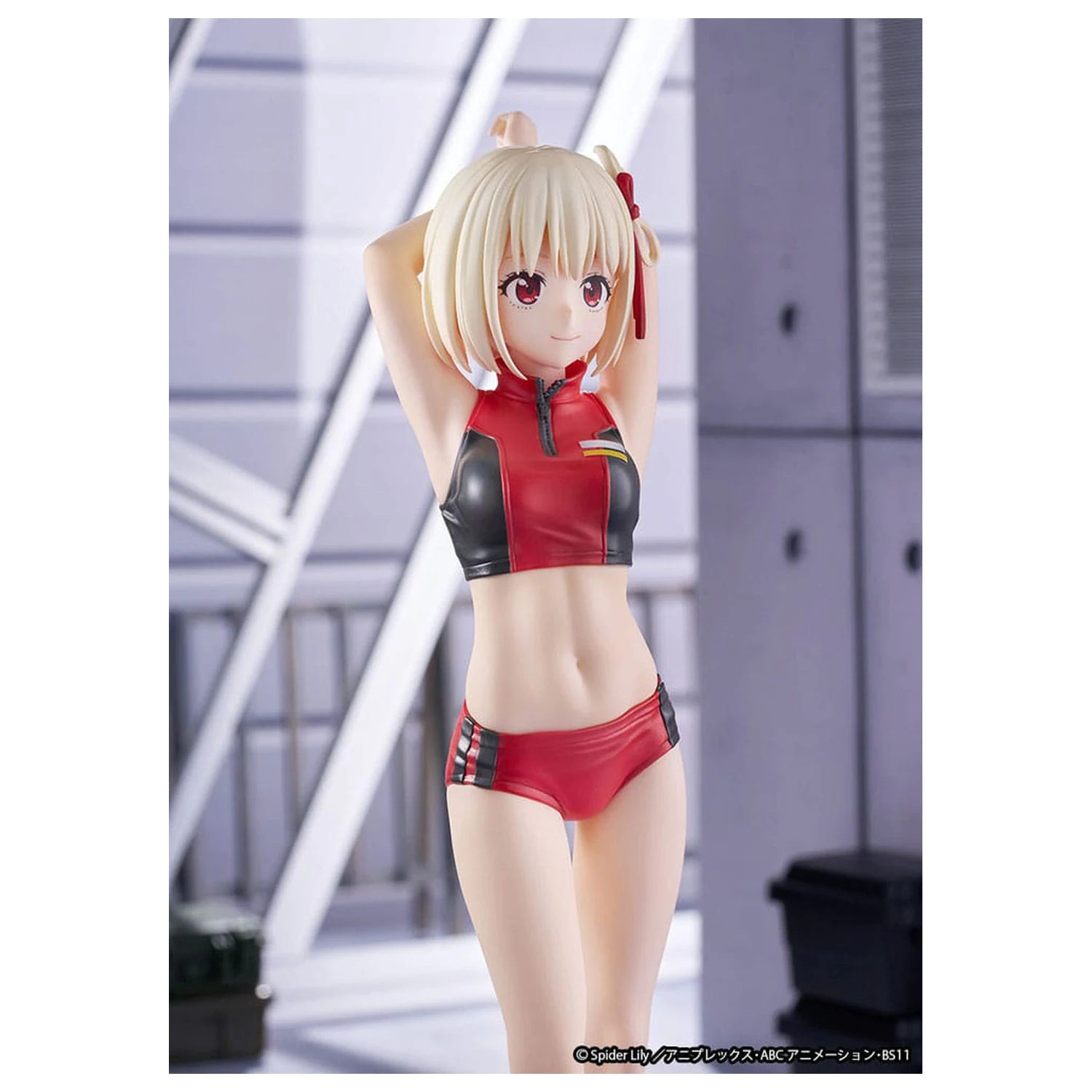Lycoris Recoil Socha PVC 1/7 Chisato Nishikigi Traning wear Ver. 24 cm fotografii produktu
