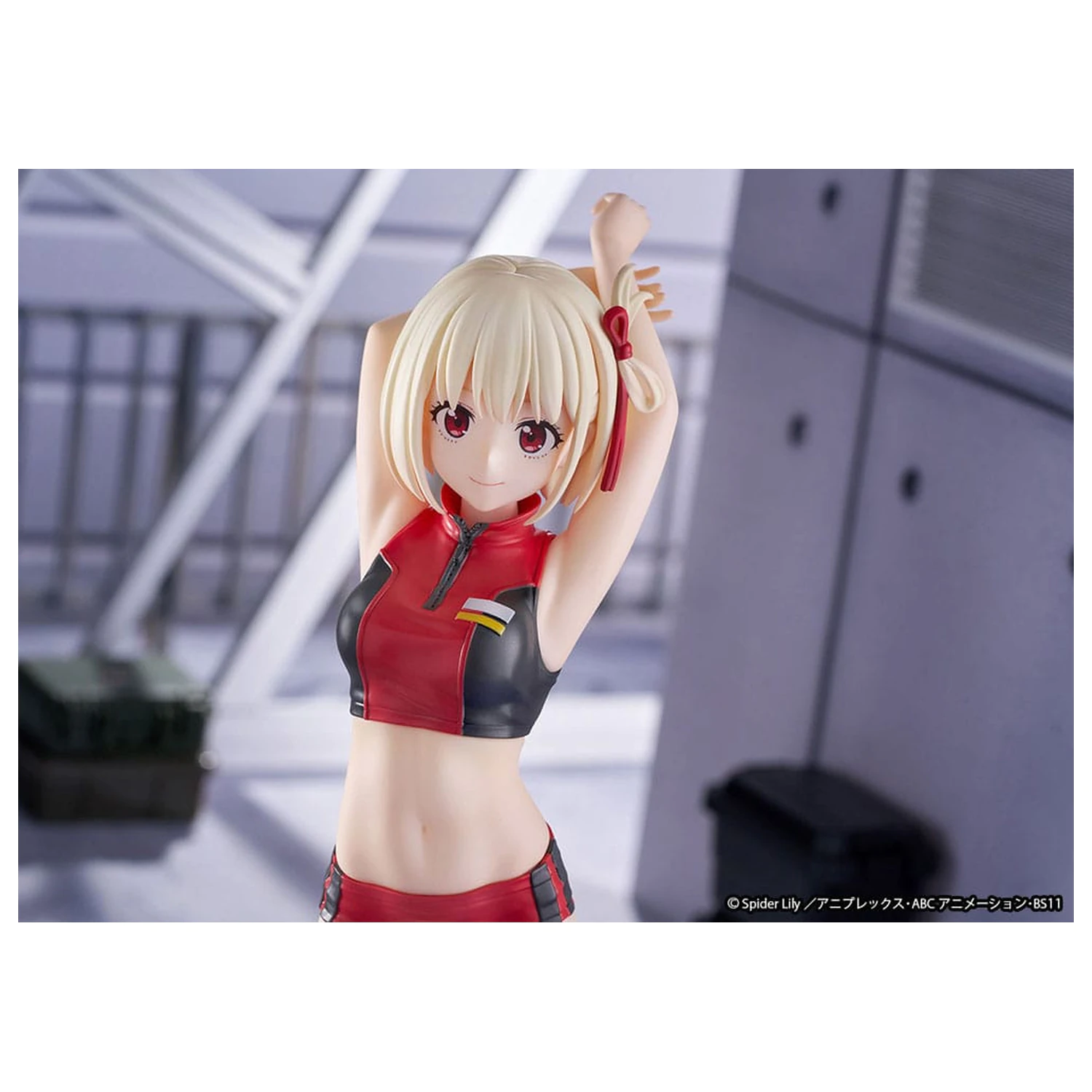 Lycoris Recoil Socha PVC 1/7 Chisato Nishikigi Traning wear Ver. 24 cm fotografii produktu