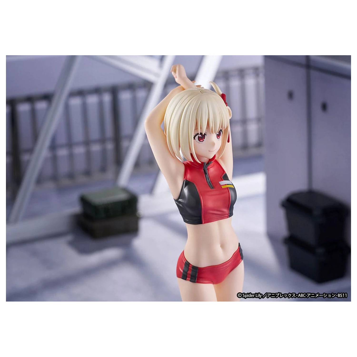 Lycoris Recoil Socha PVC 1/7 Chisato Nishikigi Traning wear Ver. 24 cm fotografii produktu
