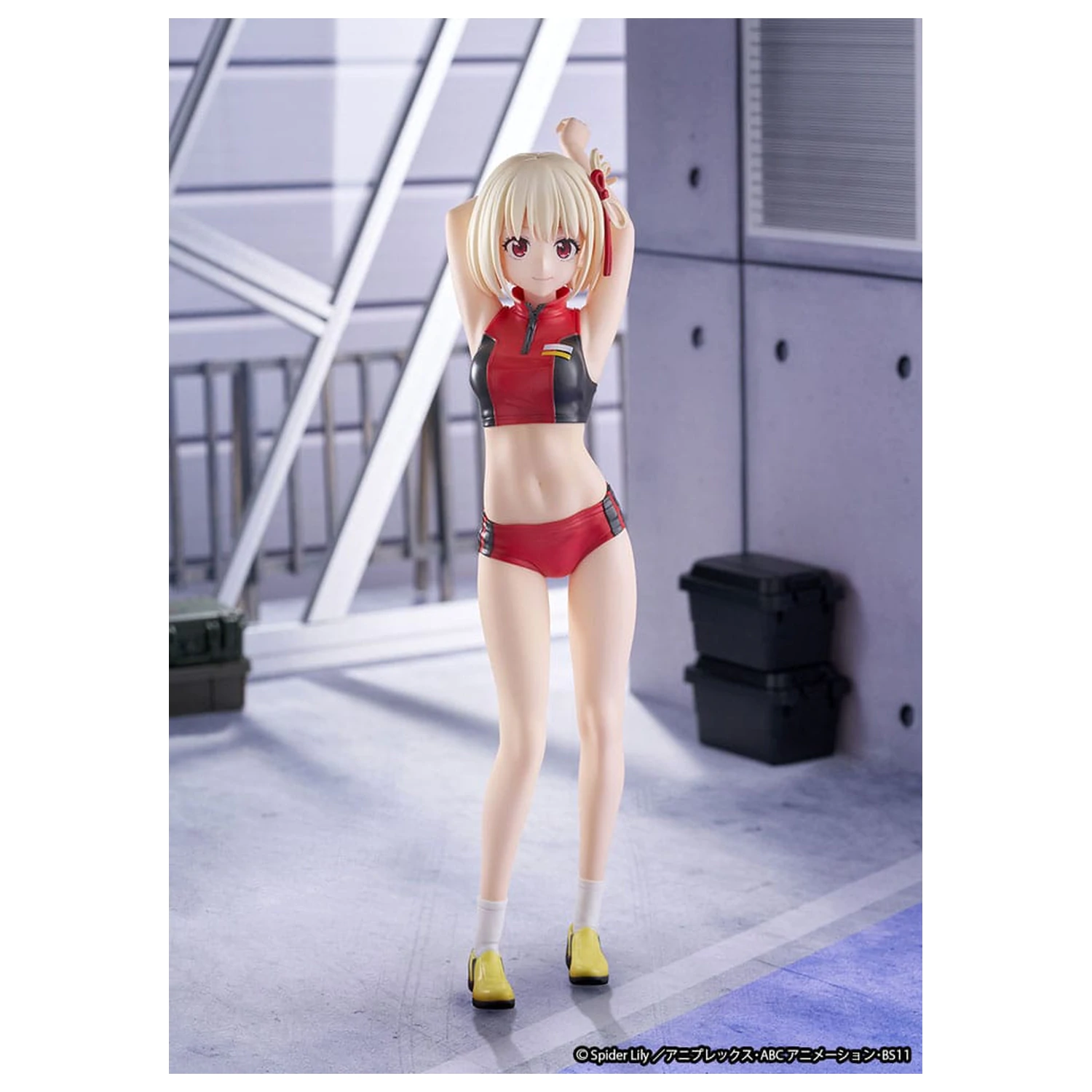 Lycoris Recoil Socha PVC 1/7 Chisato Nishikigi Traning wear Ver. 24 cm fotografii produktu