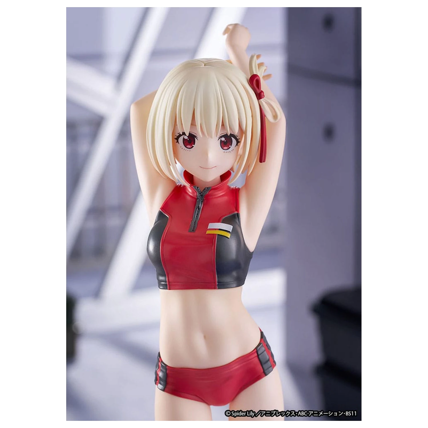 Lycoris Recoil Socha PVC 1/7 Chisato Nishikigi Traning wear Ver. 24 cm fotografii produktu