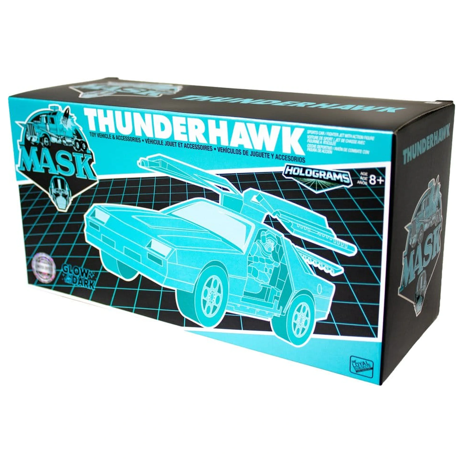 M.A.S.K. Vozidlo Thunderhawk Hologram Varianta (Svítící ve tmě) fotografii produktu