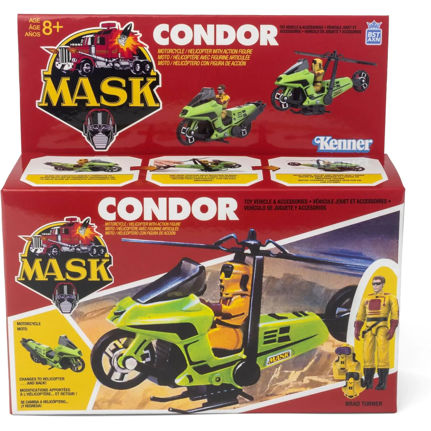 M.A.S.K. Akční figurka s vozidlem Vehicle Condor  fotografii produktu