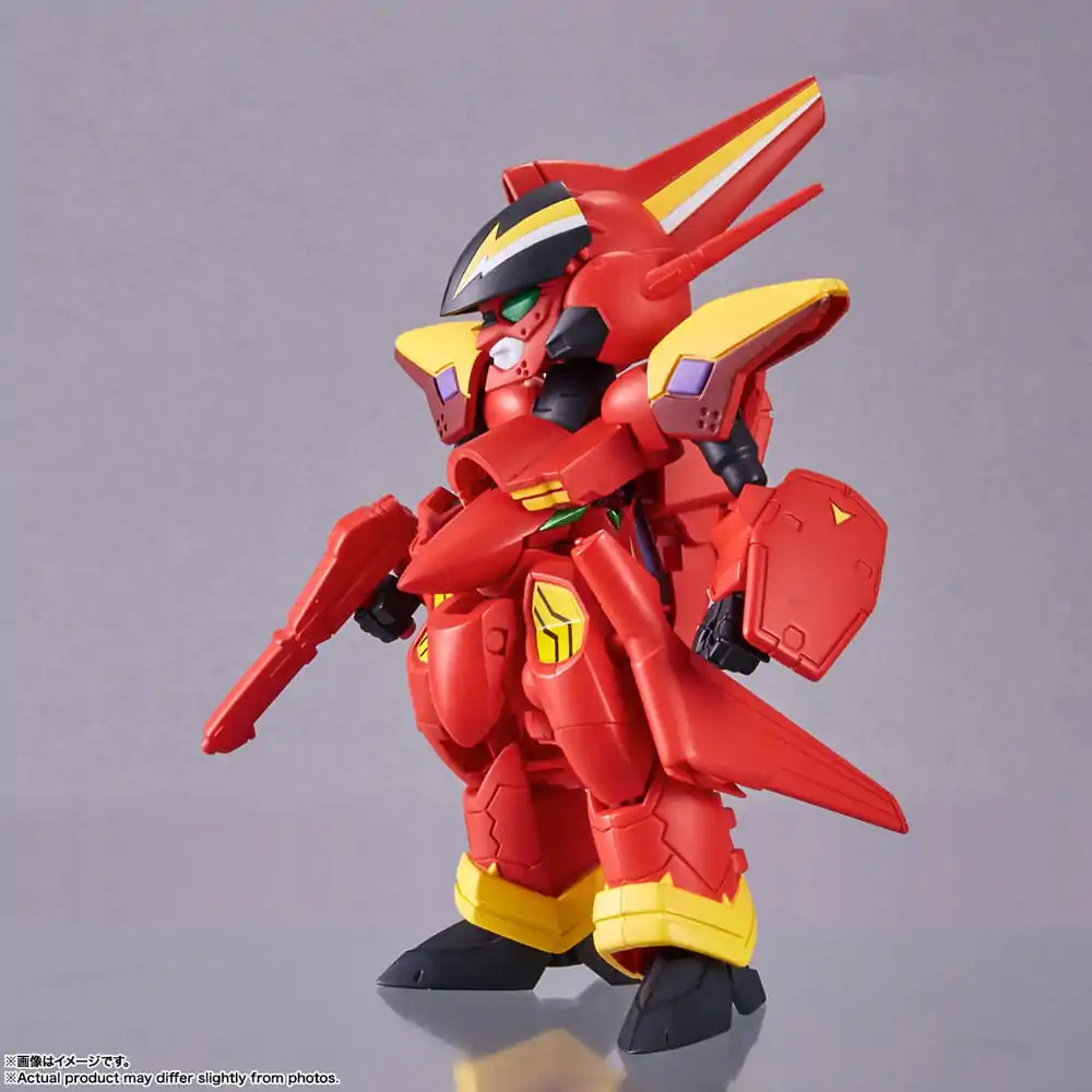 Macross 7 Malý Set Vozidla a Akční Figurka VF-19 Custom Fire Valkyrie s Basara Nekki 11 cm fotografii produktu