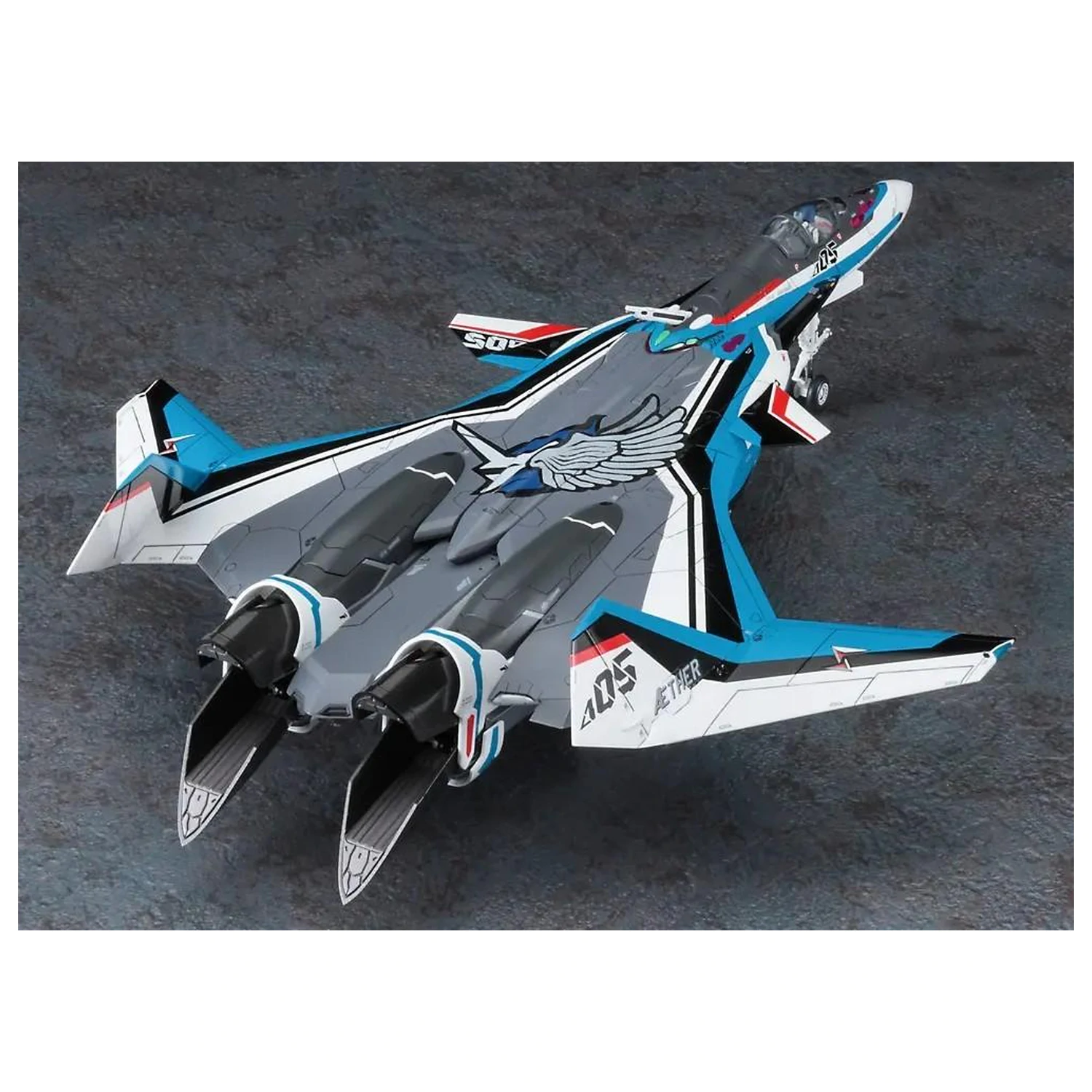 Macross Delta VF-31J Custom Siegfried Hayate Plastikový model 1/72 fotografii produktu