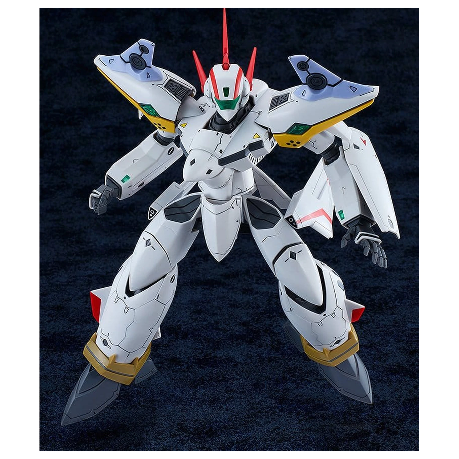 Macross Dynamite 7 plastiková modelová stavebnice 1/72 PLAMAX VF-19P Excalibur (Planet Zola Patrol Corps) 23 cm fotografii produktu