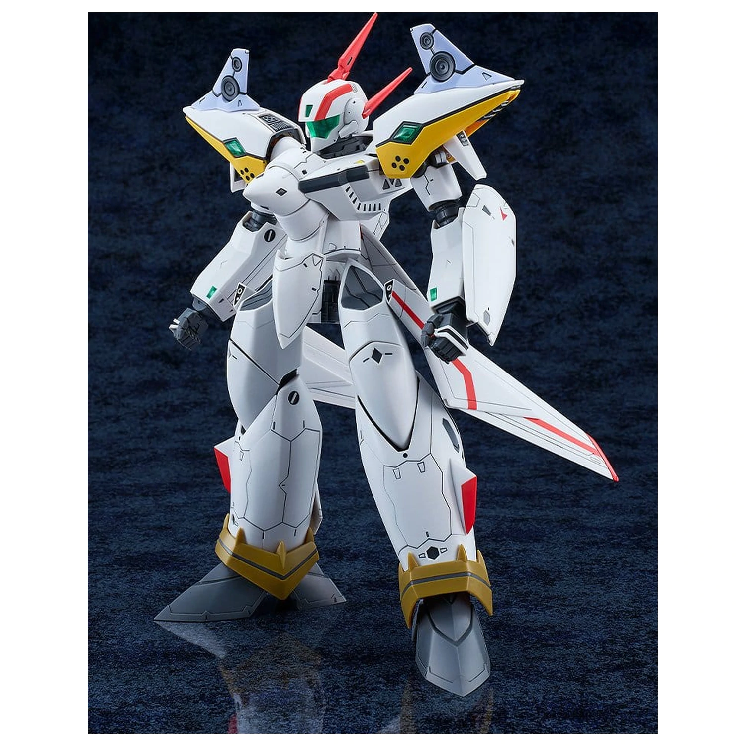 Macross Dynamite 7 plastiková modelová stavebnice 1/72 PLAMAX VF-19P Excalibur (Planet Zola Patrol Corps) 23 cm fotografii produktu