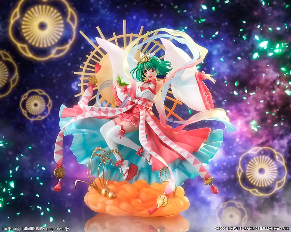 Macross Frontier SHIBUYA SCRAMBLE FIGURE PVC Socha 1/7 Ranka Lee Amaterasu Verze 29 cm fotografii produktu