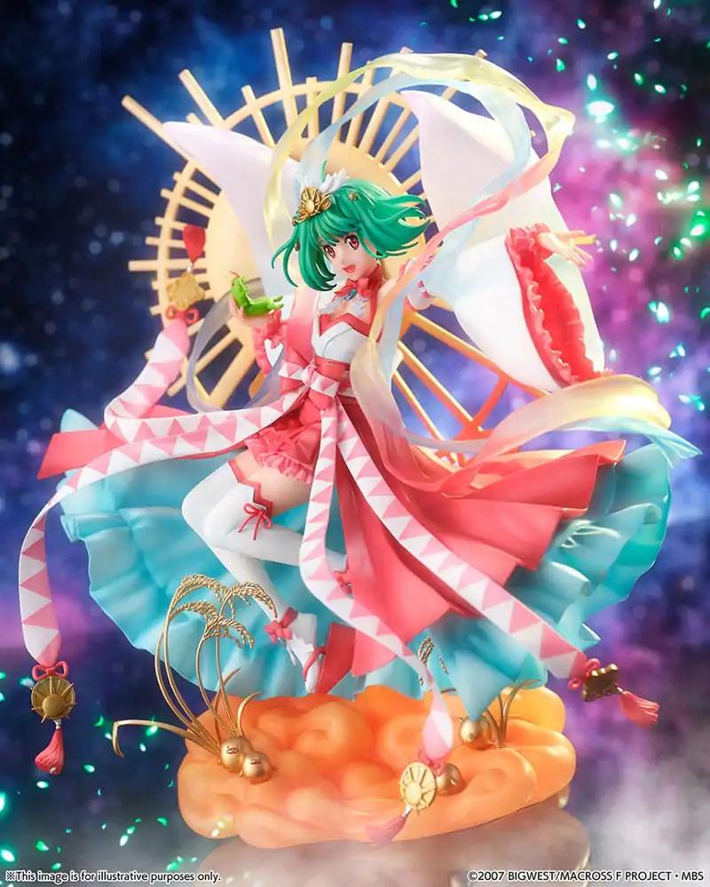 Macross Frontier SHIBUYA SCRAMBLE FIGURE PVC Socha 1/7 Ranka Lee Amaterasu Verze 29 cm fotografii produktu