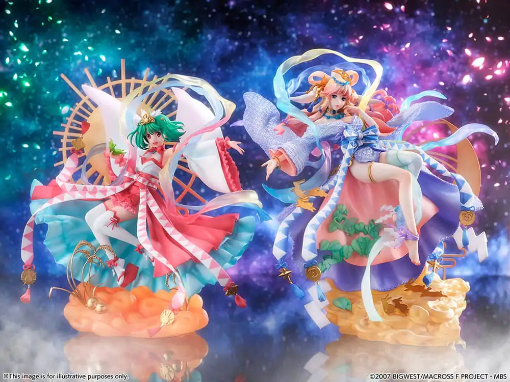 Macross Frontier SHIBUYA SCRAMBLE FIGURE PVC Socha 1/7 Ranka Lee Amaterasu Verze 29 cm fotografii produktu