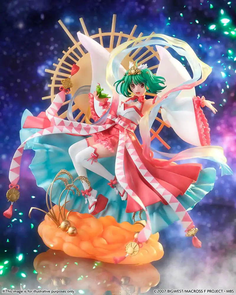 Macross Frontier SHIBUYA SCRAMBLE FIGURE PVC Socha 1/7 Ranka Lee Amaterasu Verze 29 cm fotografii produktu