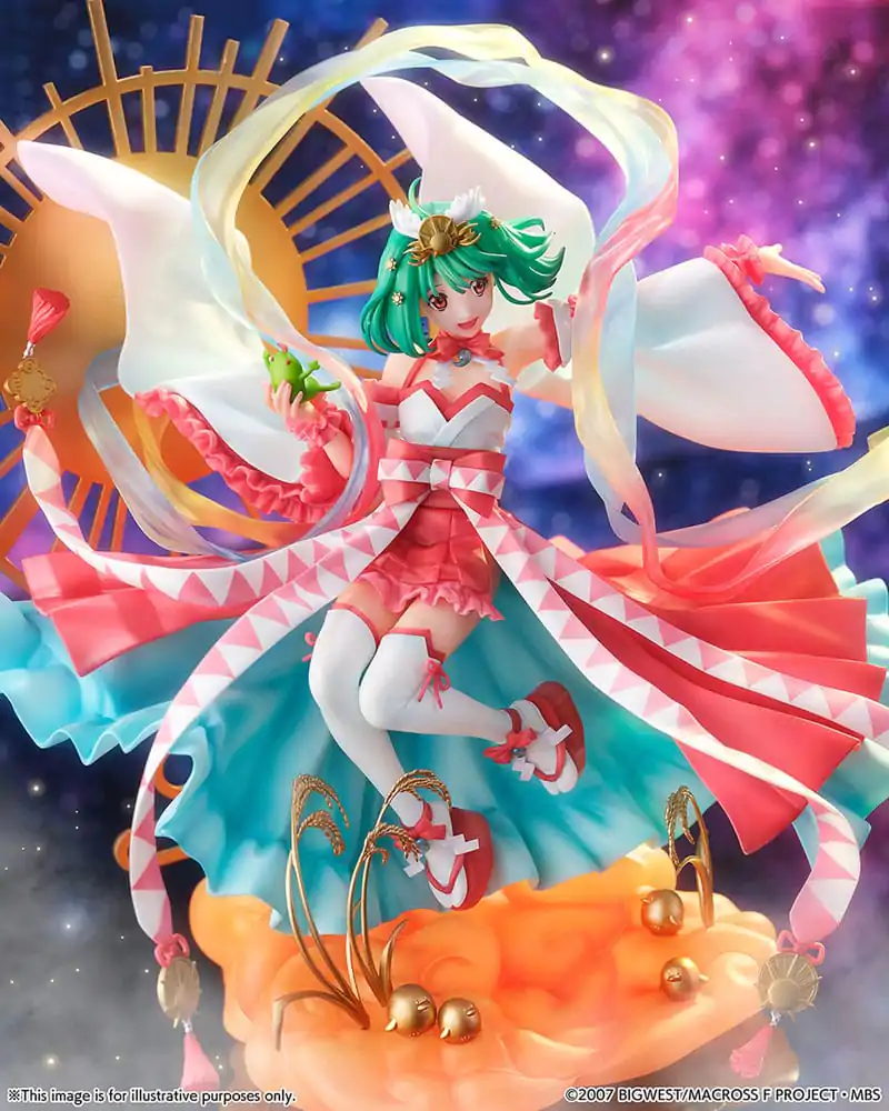 Macross Frontier SHIBUYA SCRAMBLE FIGURE PVC Socha 1/7 Ranka Lee Amaterasu Verze 29 cm fotografii produktu