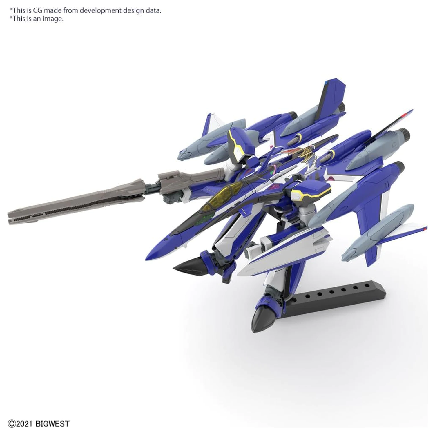MACROSS HG 1/100 YF-29 Durandal Valkyrie Full Set Model Stavebnice fotografii produktu