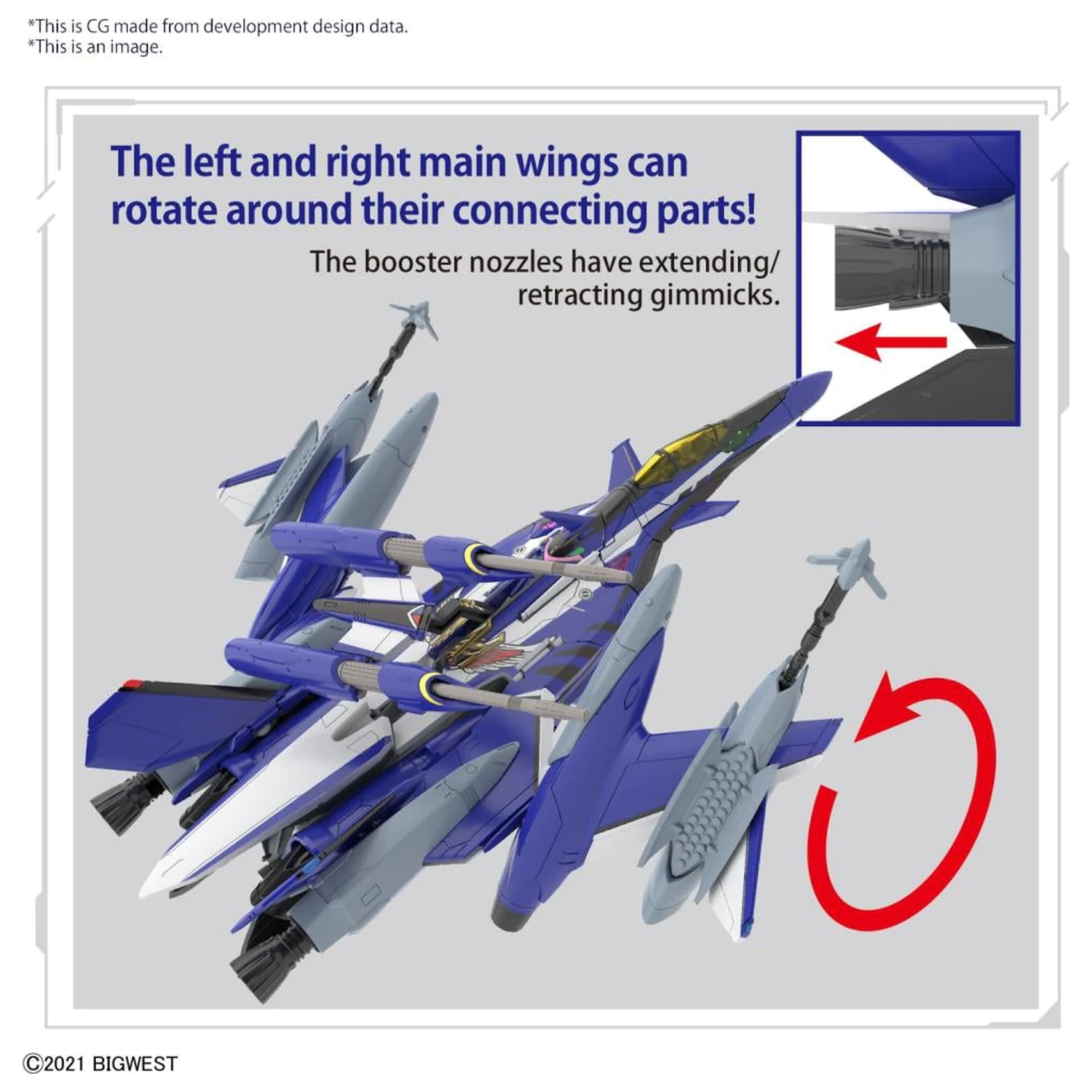MACROSS HG 1/100 YF-29 Durandal Valkyrie Full Set Model Stavebnice fotografii produktu