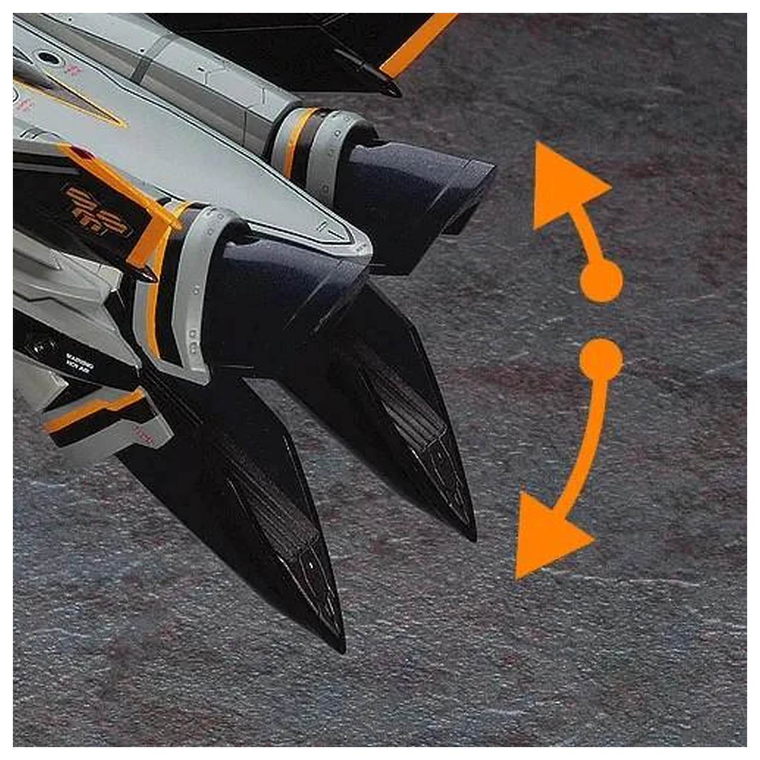 Macross Zero Sv-51γ Nora Type Plastikový model 1/72 fotografii produktu