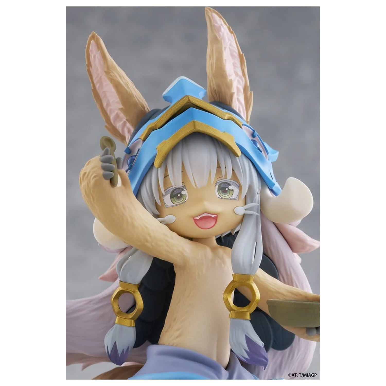 Made in Abyss Desktop Roztomilá PVC figurka Nanachi (Mealtime ver.) 13 cm fotografii produktu