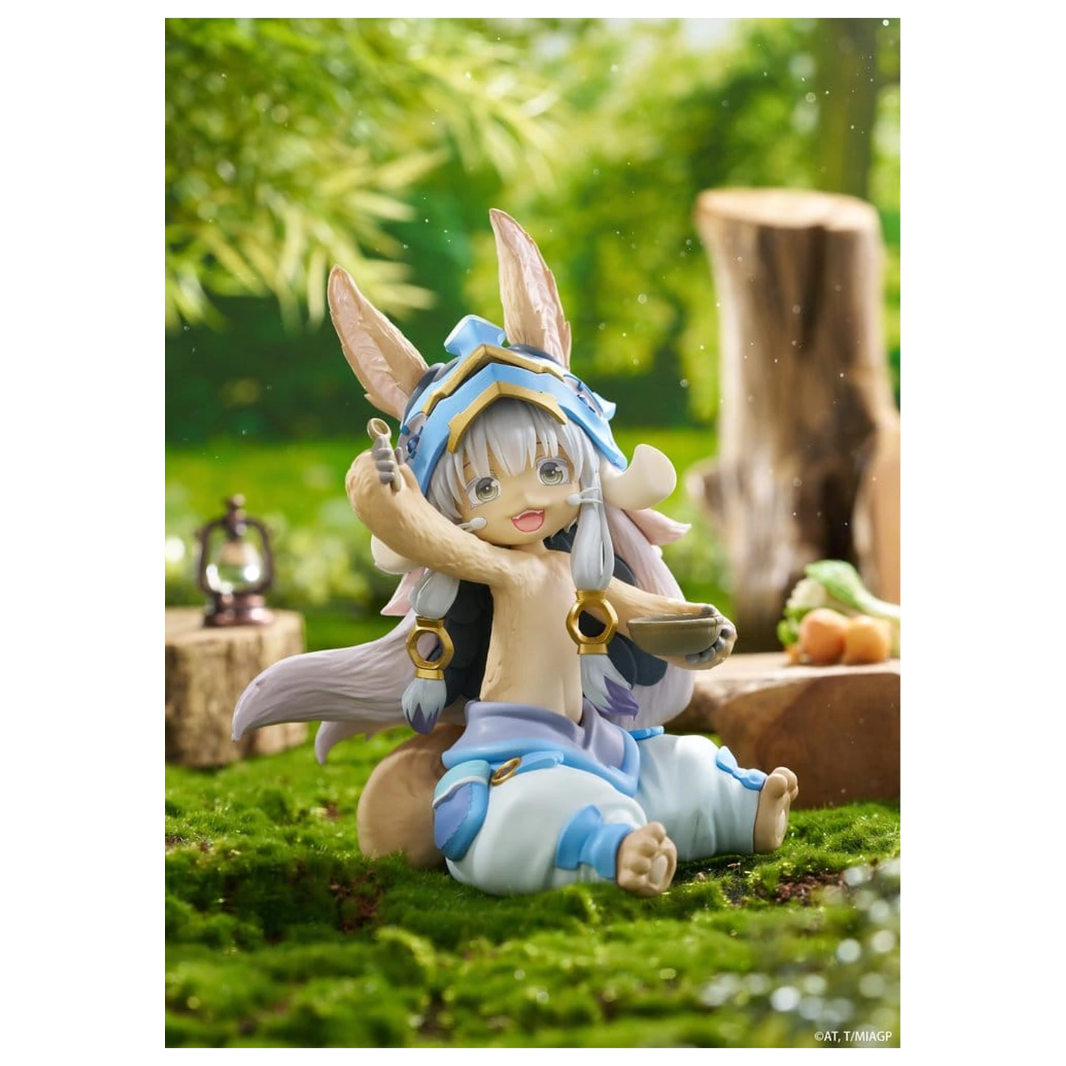 Made in Abyss Desktop Roztomilá PVC figurka Nanachi (Mealtime ver.) 13 cm fotografii produktu