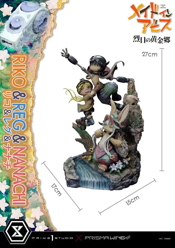 Made in Abyss Socha Riko, Reg & Manachi 27 cm fotografii produktu