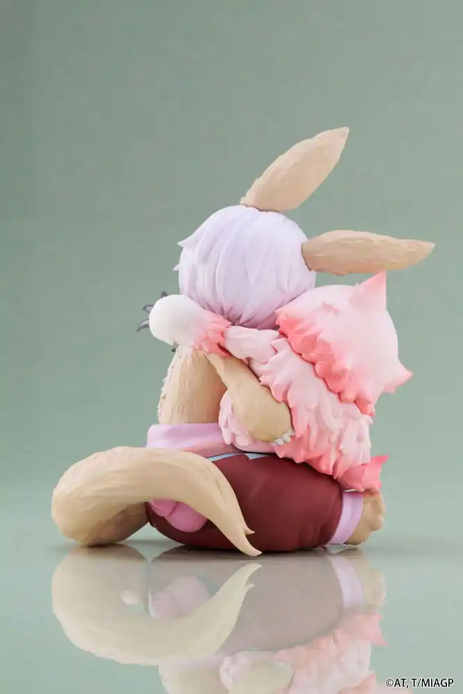 Made in Abyss: The Golden City of the Scorching Sun PVC Soška Desktop Cute Figure Nanachi & Mitty Reissue 13 cm fotografii produktu