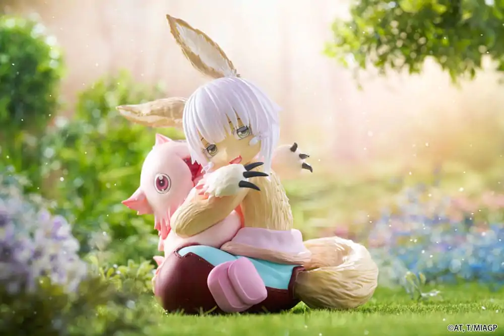 Made in Abyss: The Golden City of the Scorching Sun PVC Soška Desktop Cute Figure Nanachi & Mitty Reissue 13 cm fotografii produktu