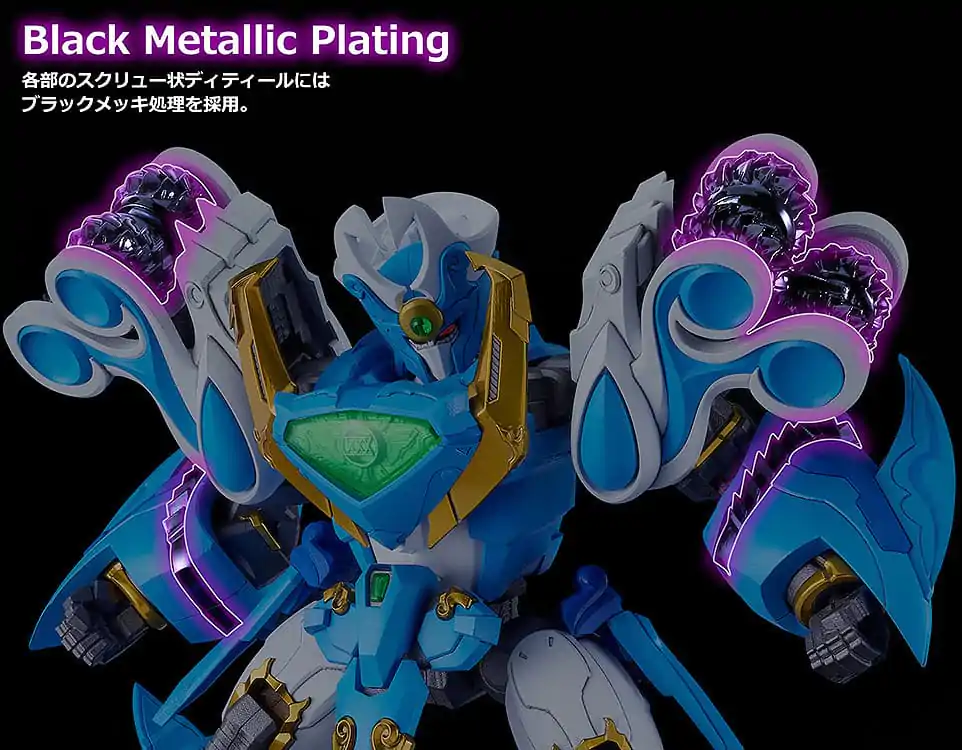 Mado King Granzort Moderoid Plastiková modelová stavebnice King´s Style Aquabeat Zlatá edice 18 centimetrů fotografii produktu