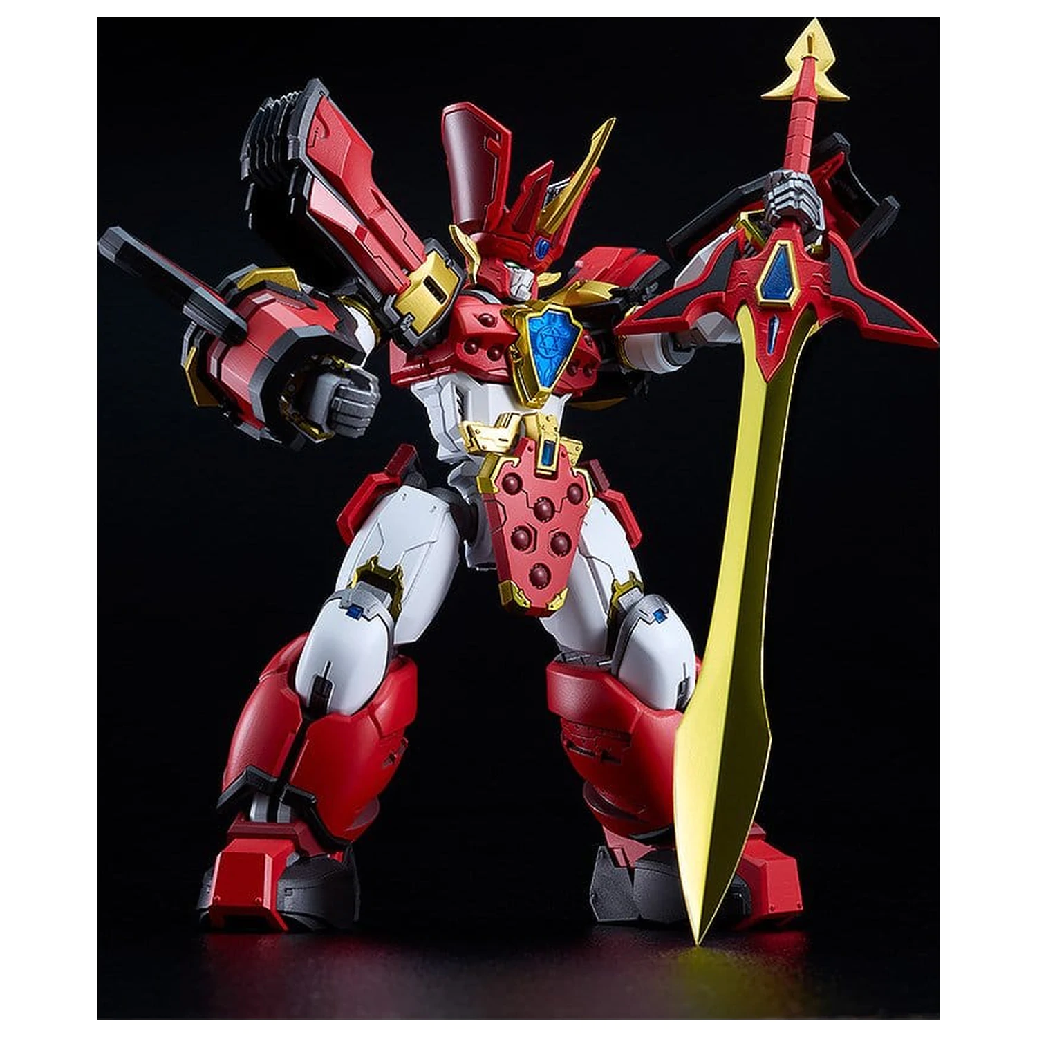 Mado King Granzort Moderoid King's Style plastový model kit Granzort Gold Edition 19 cm fotografii produktu