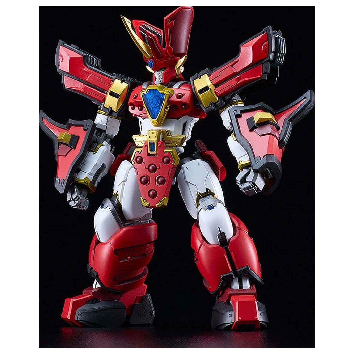 Mado King Granzort Moderoid King's Style plastový model kit Granzort Gold Edition 19 cm fotografii produktu