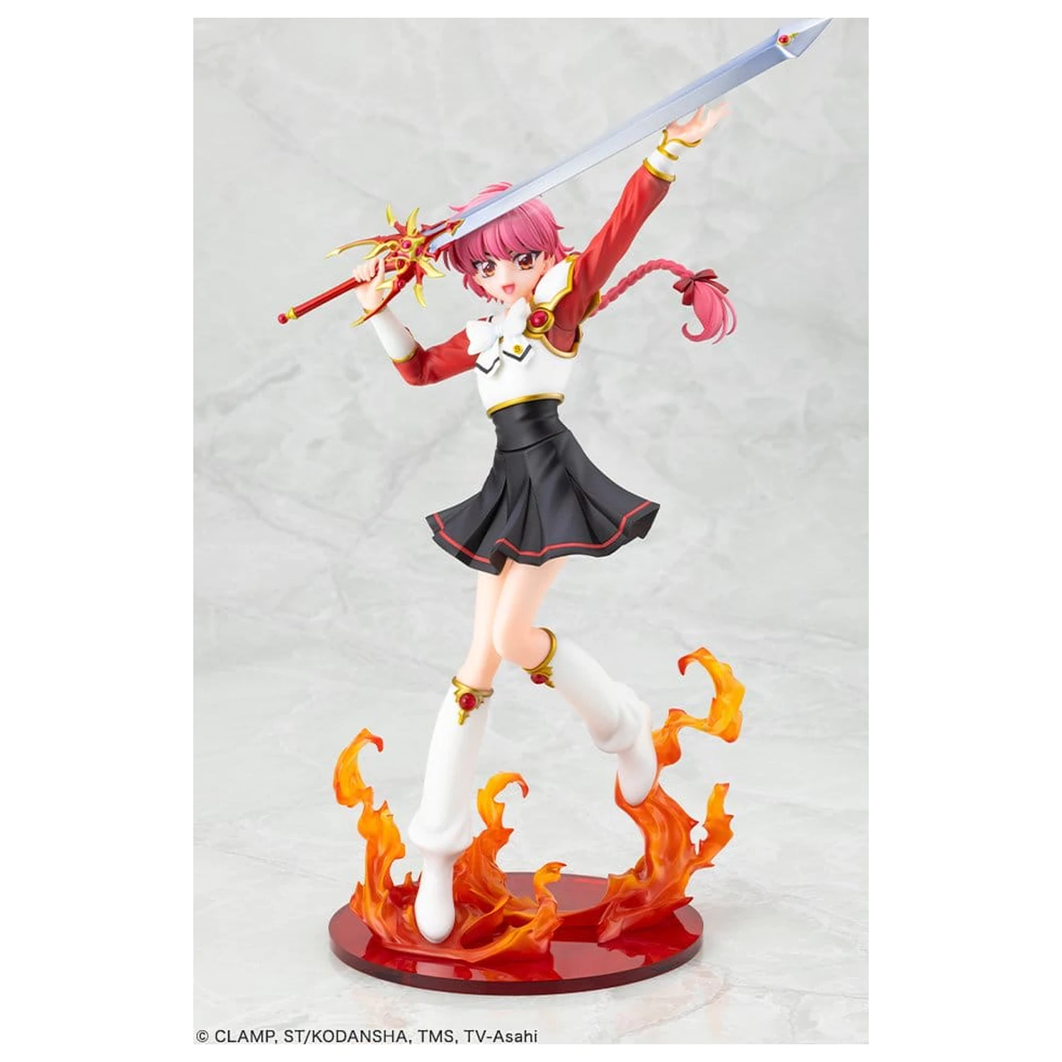 Magic Knight Rayearth PVC figurka 1/7 Hikaru Shidou 29 cm fotografii produktu