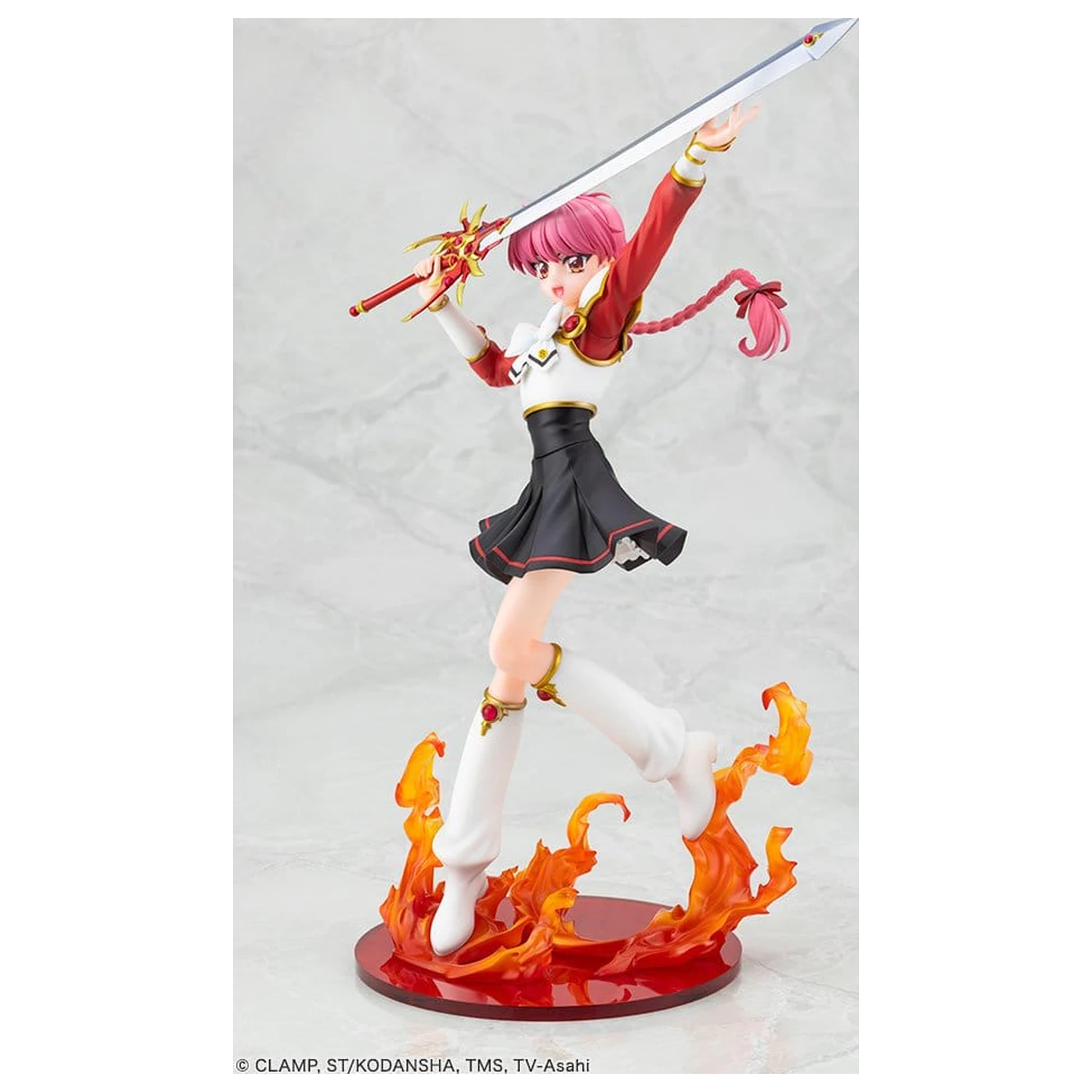 Magic Knight Rayearth PVC figurka 1/7 Hikaru Shidou 29 cm fotografii produktu