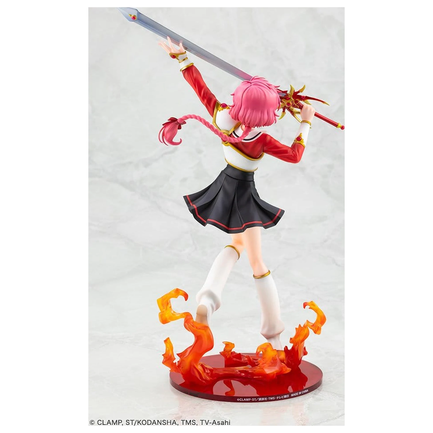 Magic Knight Rayearth PVC figurka 1/7 Hikaru Shidou 29 cm fotografii produktu