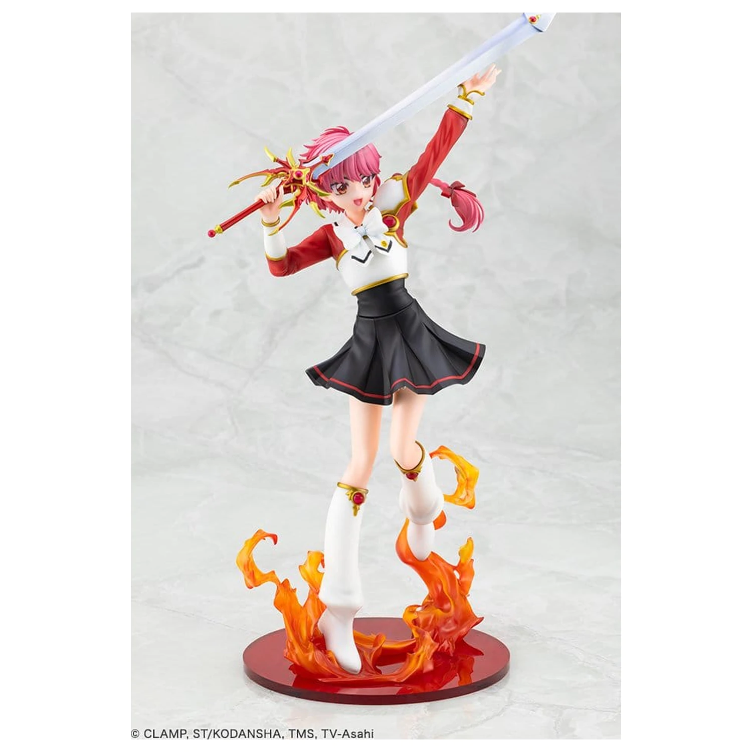 Magic Knight Rayearth PVC figurka 1/7 Hikaru Shidou 29 cm fotografii produktu