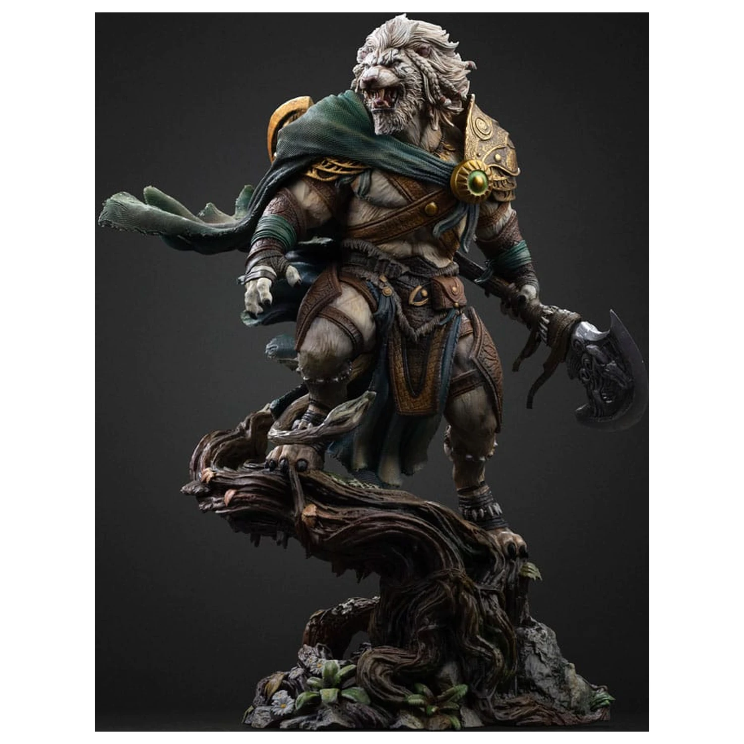 Magic The Gathering Art Scale Socha 1/10 Ajani Goldmane 26 cm fotografii produktu