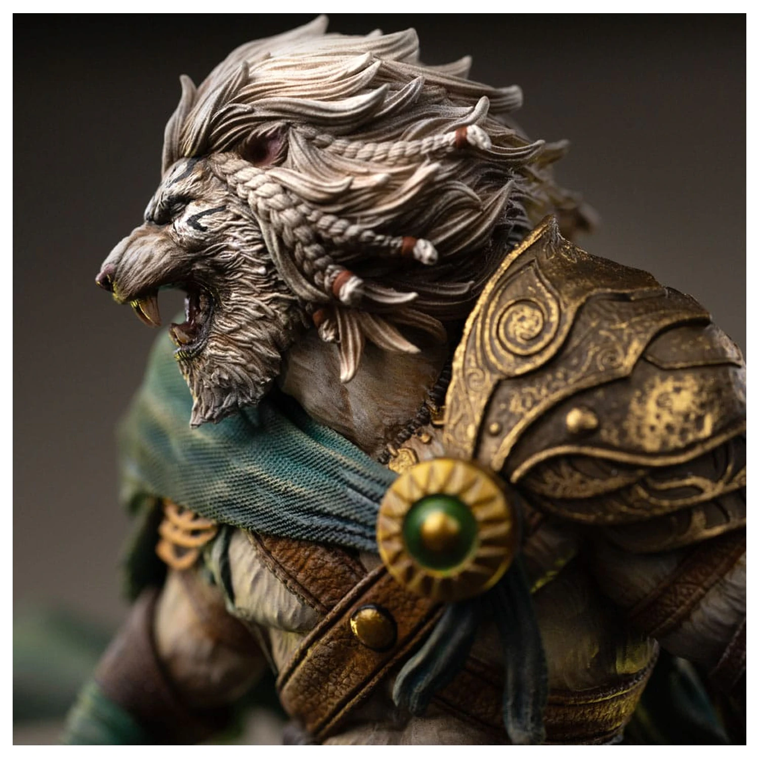 Magic The Gathering Art Scale Socha 1/10 Ajani Goldmane 26 cm fotografii produktu